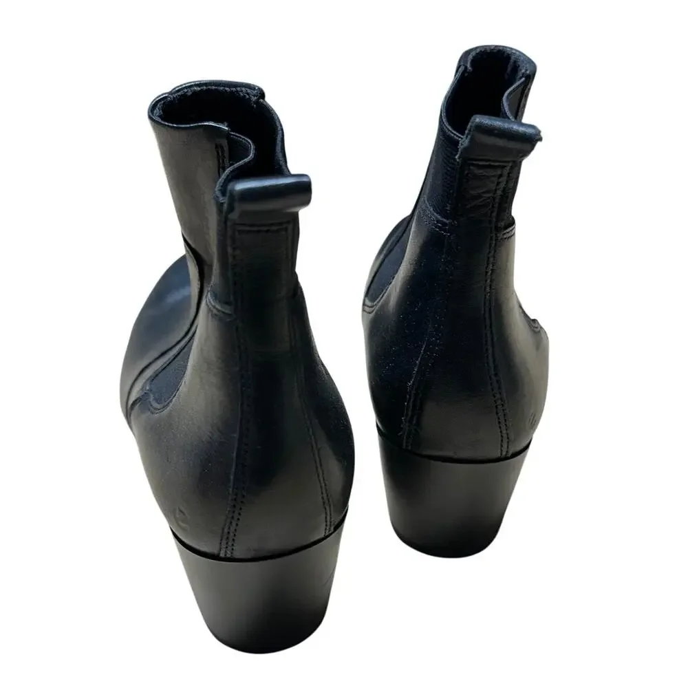 Ecco Shape 35 Sartorelle Chelsea Boot Black Women's Size 6.5 New Without Box - Picture 4 of 11
